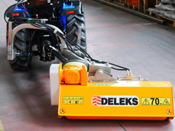 zijwaarts verschuifbare hellingmaaier model volpe 100