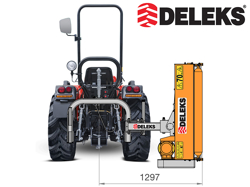 zijwaarts verschuifbare hellingmaaier model volpe 100