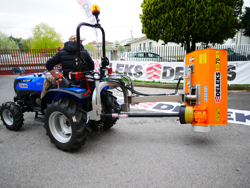 zijwaarts verschuifbare hellingmaaier model volpe 100