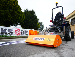 zijwaarts verschuifbare hellingmaaier model volpe 100