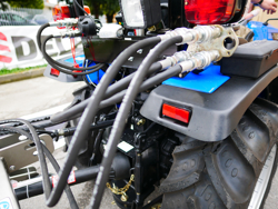 zijwaarts verschuifbare hellingmaaier model volpe 100