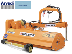 zijwaarts verstelbare berm klepelmaaier mod volpe 140