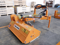 zijwaarts verstelbare berm klepelmaaier mod volpe 140