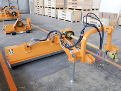 zijwaarts verschuifbare hellingmaaier model volpe 165