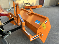 mechanische grondbak 120cm voor tractoren met laadklep