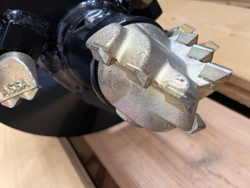 boor ø 30 cm voor grondboor met snijkanten zhd 245/305