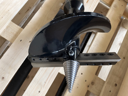 boomstronk schaaf voor hydraulische grondboor zhd 245/305