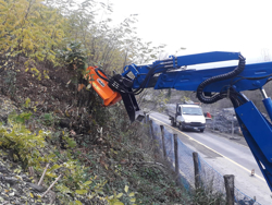 hydraulische klepelmaaier voor mini graafmachine mod. arh 80