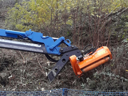 hydraulische klepelmaaier voor mini graafmachine mod. arh 100