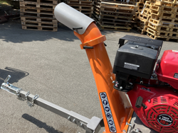 korte afvoer voor houthakselaar dk 800