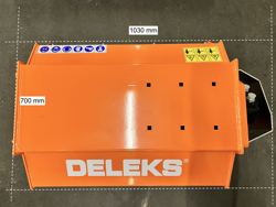 hydraulische klepelmaaier voor mini graafmachine mod. arm 80