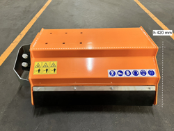 hydraulische klepelmaaier voor mini graafmachine mod. arm 80