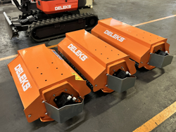 hydraulische klepelmaaier voor mini graafmachine mod. arm 80