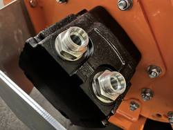 hydraulische klepelmaaier voor mini graafmachine mod. arm 100