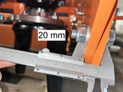 rotorkopeg met kooirol voor tractoren kr 120