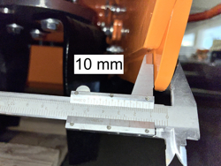 rotorkopeg met kooirol voor tractoren 30 70 pk