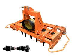 rotorkopeg met kooirol voor tractoren kr 120