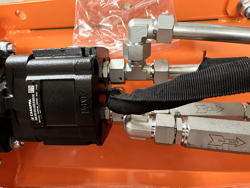 hydraulische klepelmaaier voor mini graafmachine mod. arh 100