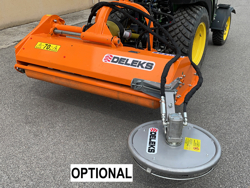 klepelmaaier met hydraulische zijdelingse verschuiving voor middelzware tractoren