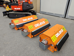 hydraulisch aangedreven klepelmaaiers voor min graafmachines mod. ar 60