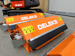 hydraulisch aangedreven klepelmaaiers voor mini graafmachines mod. ar 80