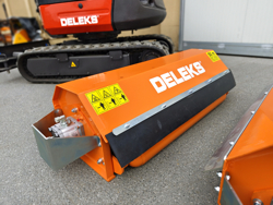 hydraulisch aangedreven klepelmaaiers voor mini graafmachines mod. ar 100