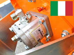 hydraulisch aangedreven klepelmaaiers voor mini graafmachines mod. ar 100