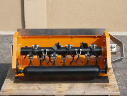 hydraulisch aangedreven klepelmaaiers voor mini graafmachines mod. ar 100