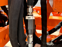 minigraafmachine voor tractoren incl graafbak mod drs 1000