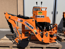 minigraafmachine voor tractoren incl graafbak mod drs 1000t