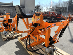 minigraafmachine voor tractoren incl graafbak mod drs 1000t