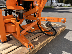 minigraafmachine voor tractoren incl graafbak mod drs 1000t