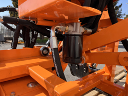 minigraafmachine voor tractoren incl graafbak mod drs 1000t