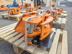 kapgrijper boomschaar grijper voor minigraafmachine cf 10