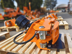velkop boomschaar grijper met rotator voor minigraafmachine cf 10r