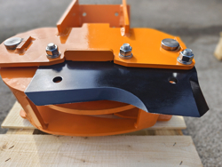 velkop boomschaar grijper met rotator voor minigraafmachine cf 10r