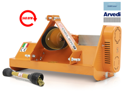 klepelmaaier voor tractoren zoals kubota carraro 120cm mod ape 120 sx