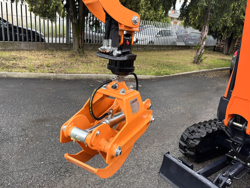 houtgrijper houtklem grijper met rotator voor kranen en minigraafmachines van 1 5 tot 2 5t mod dk 10h gr 10