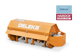 hydraulisch aangedreven klepelmaaiers voor min graafmachines mod. ars 80