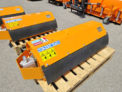 hydraulisch aangedreven klepelmaaiers voor min graafmachines mod. ars 100