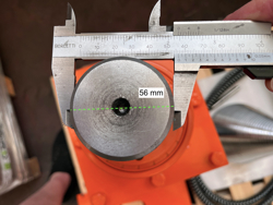 kegelsplijter houtklover voor minigraafmachine lsp12
