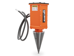 kegelsplijter houtklover voor minigraafmachine lsp18