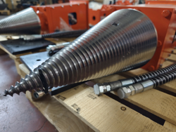 kegelsplijter houtklover voor minigraafmachine lsp18