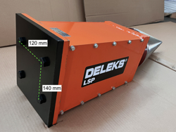 kegelsplijter houtklover voor minigraafmachine lsp18