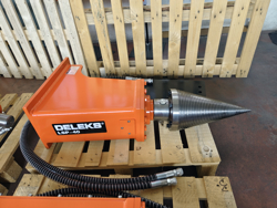 kegelsplijter houtklover voor minigraafmachine lsp40