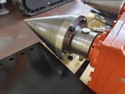 kegelsplijter houtklover voor minigraafmachine lsp40