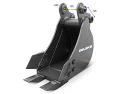 graafbak voor minigraafmachine m180 bhb 200