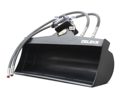 graafbak kantelbak hydraulisch voor mini graafmachine m180 1000