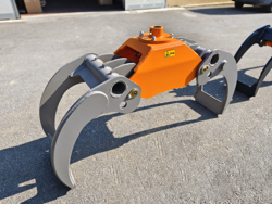 houtgrijper houtklem grijper voor kranen en minigraafmachines van 5 bis 10t mod dk 18