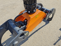 houtgrijper houtklem grijper met rotator voor kranen en minigravers van 5 bis 10t mod dk 18 gr 100f